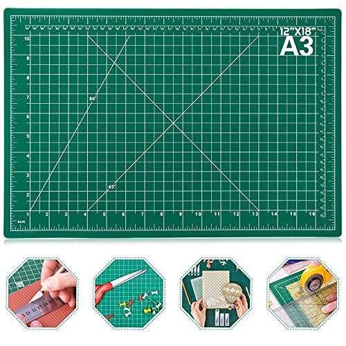 Anezus 12x18 green self healing sewing mat