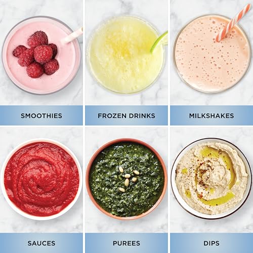 Components of the Ninja 1200W blender system