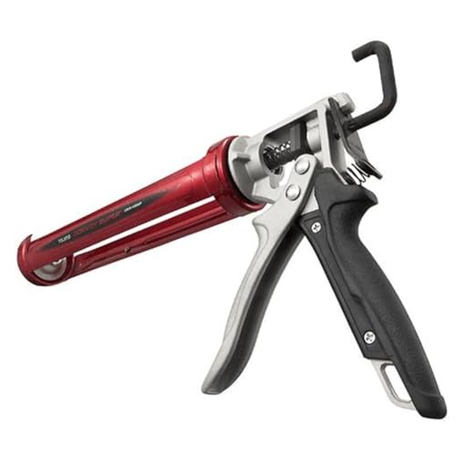 Close up of Tajima caulking tool handle and trigger
