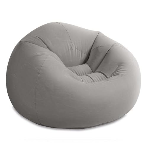 Intex Beanless Bag inflatable chair in grey