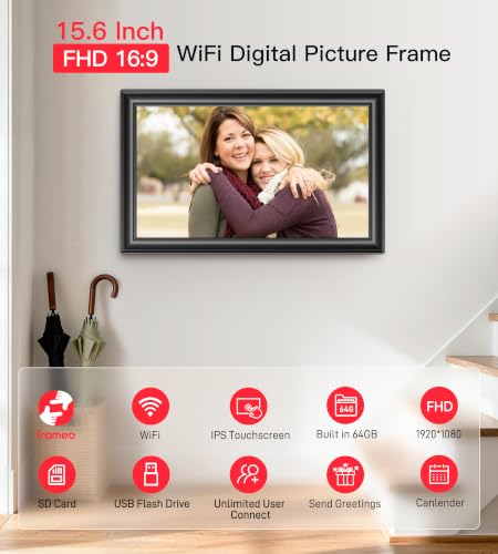 BIGASUO photo frame with landscape orientation