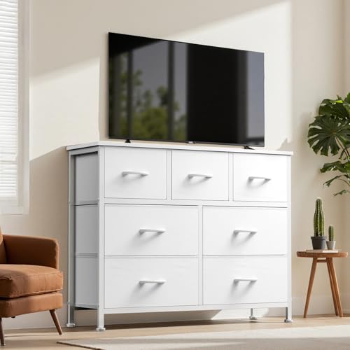 Atilioo white storage organizer fully assembled