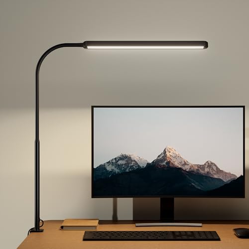 SUPERDANNY Eye-Caring LED Desk Lamp black