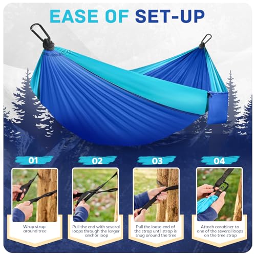 PUPTILY hammock folded in portable carry bag