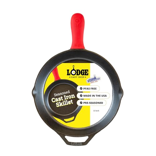 Lodge 12-inch cast iron skillet view