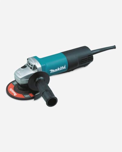 Full kit contents for Makita 9557PB grinder
