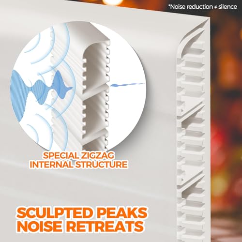Holikme 41 inch seal showing flexible silicone