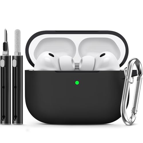 Ljusmicker AirPods Pro 3 Case with Cleaner Kit, Black