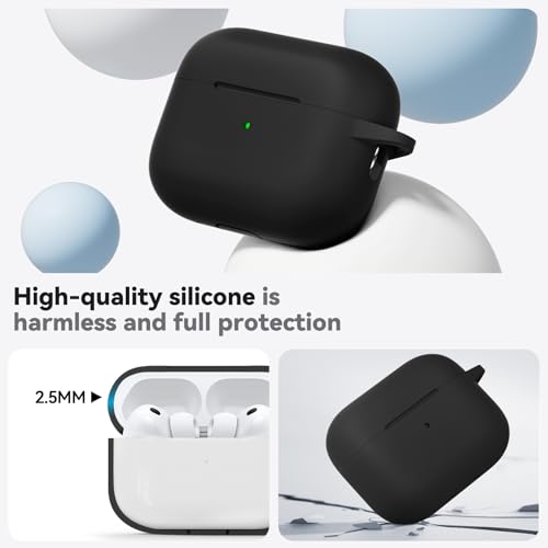 Ljusmicker AirPods Pro 3 Case with keychain and cleaning pen