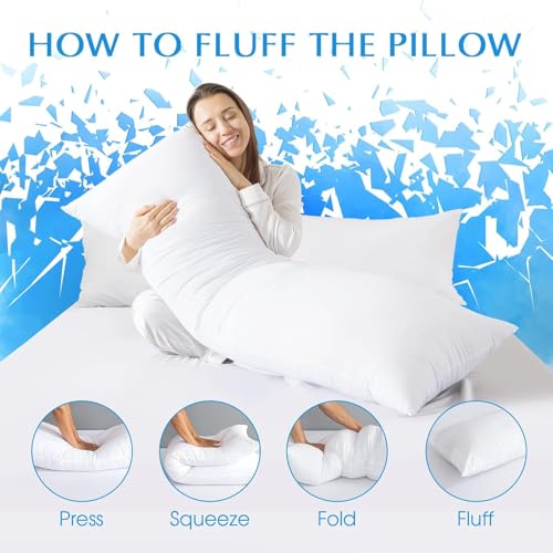 White body pillow vacuum sealed packaging
