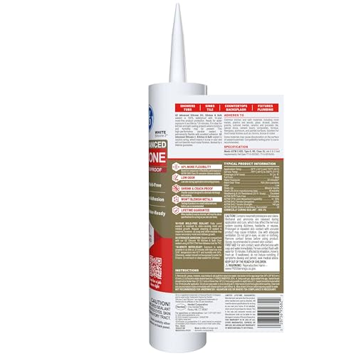 GE silicone sealant application tip