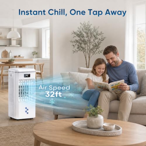 Ashihoti evaporative cooler with ice pack slot