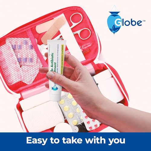 Back view of Globe antibiotic ointment box