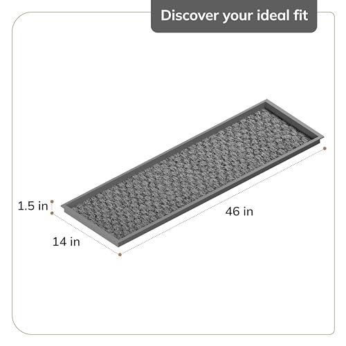Full width view of the 46.5 inch mat