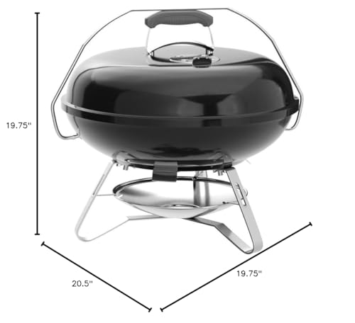 Weber Jumbo Joe charcoal grill rust-resistant dampers