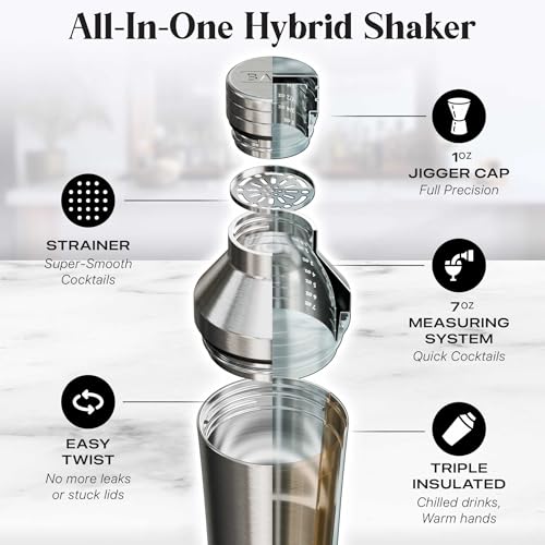 Bare Barrel shaker with included travel bag