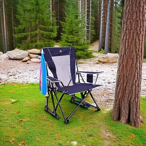 GCI Outdoor Comfort Pro Rocker folded for transport