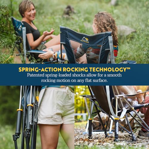 GCI Outdoor Comfort Pro Rocker with carry strap