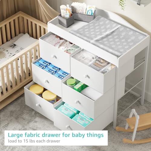 BOLUO dresser removable changing station top