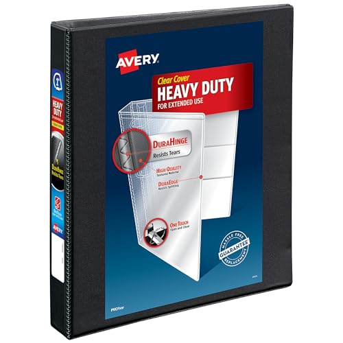Avery Heavy-Duty 1 inch binder front view