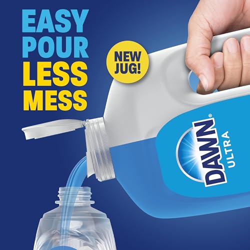 Easy-pour spout feature of Dawn refill jug