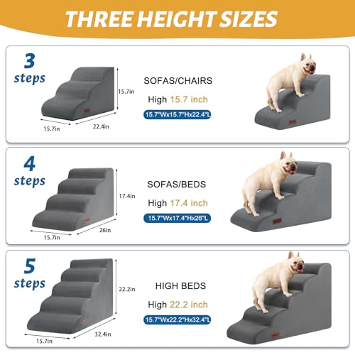 Side profile of Aodisman foam pet ramp