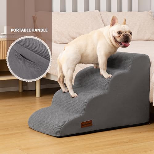 Zipper detail on Aodisman pet stairs cover