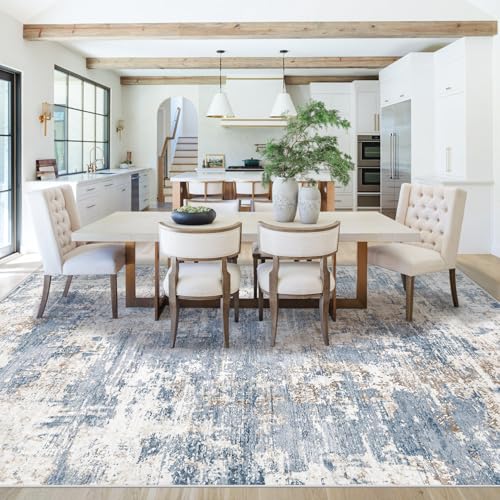 Soft low-pile surface of XLUEZ bedroom rug