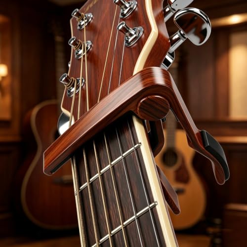 Black finish Sound harbor guitar capo