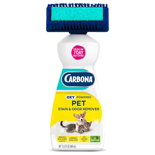 Carbona 2-in-1 Pet Stain Remover bottle front