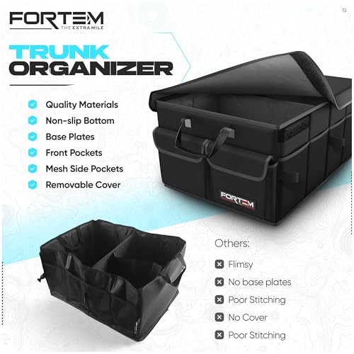 Full set of FORTEM trunk organizer components