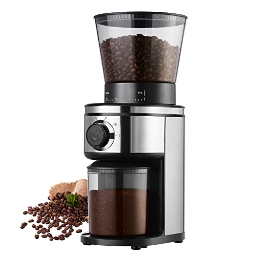Ollygrin Burr Coffee Grinder BG702S-PG front view