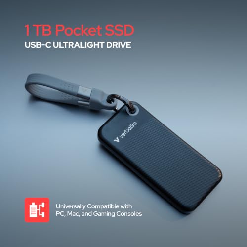 Verbatim Pocket SSD compact design