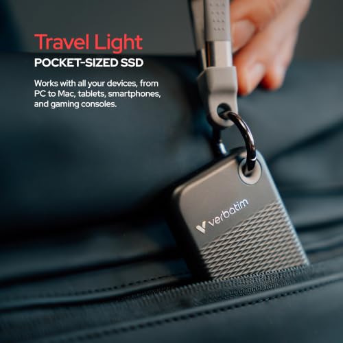 Verbatim Pocket SSD high-speed performance