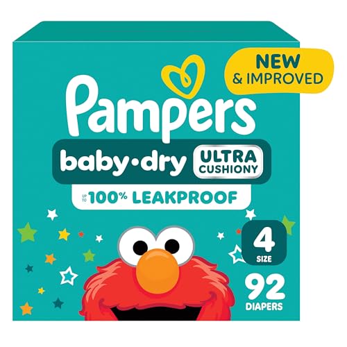 Pampers Baby Dry Ultra Cushiony Diapers Size 4 packaging