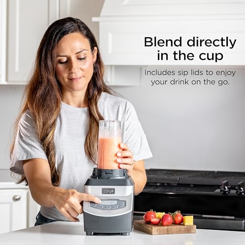 Ninja BL660 blender with 16-oz to-go cups