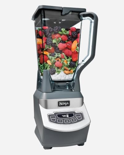 Ninja BL660 gray blender assembled