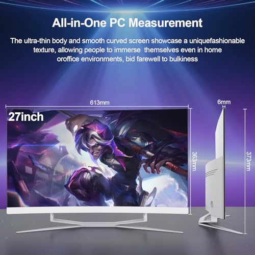 MECHAZER 27 inch All-in-One Desktop Computer in packaging