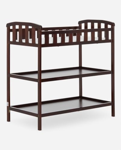 Full view of portable nursery table