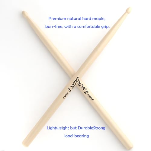 Non-slip grip drumsticks