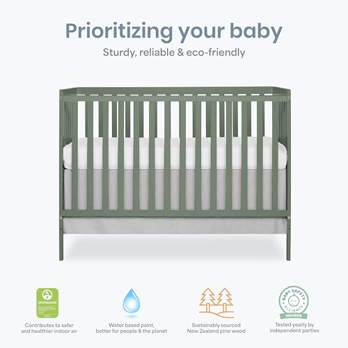 Dream On Me Synergy shown as a toddler bed