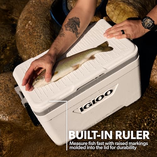Igloo Marine Ultra 25 Qt lid close up