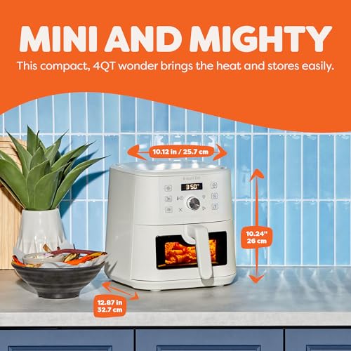 Instant Pot air fryer ClearCook window detail