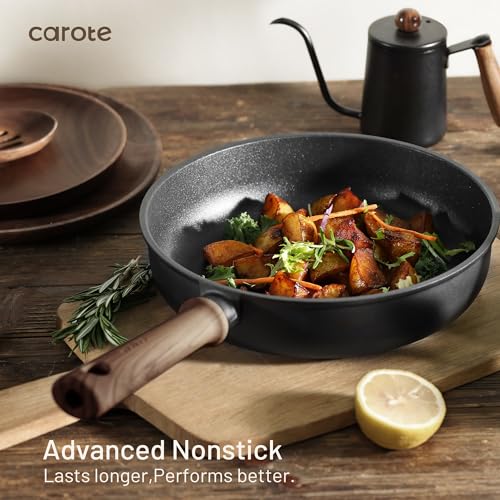 CAROTE stockpot with silicone sealed glass lid