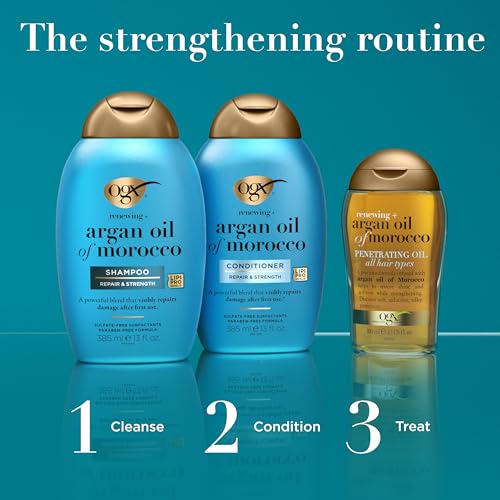 OGX Renewing + Argan Oil Conditioner pump top