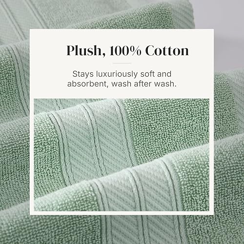 Modern Threads towel set stacked neatly