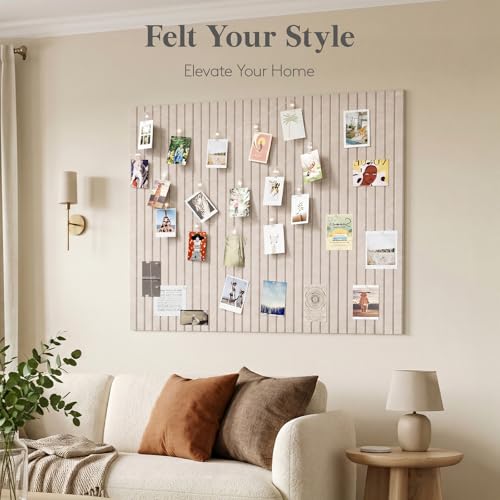 Lifewit bulletin board with push pins