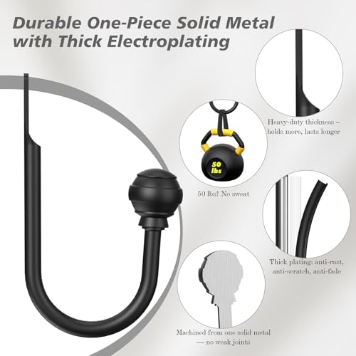 Aluminum alloy curtain tieback close up