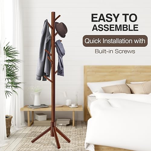 WANGMUXIA coat rack three height configurations