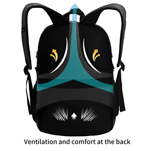 SHRRADOO laptop bag with external charging port